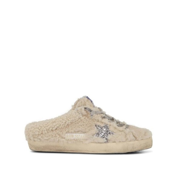 Golden Goose Super-Star Sabot Shearling Sneakers - NWT - Picture 1 of 2